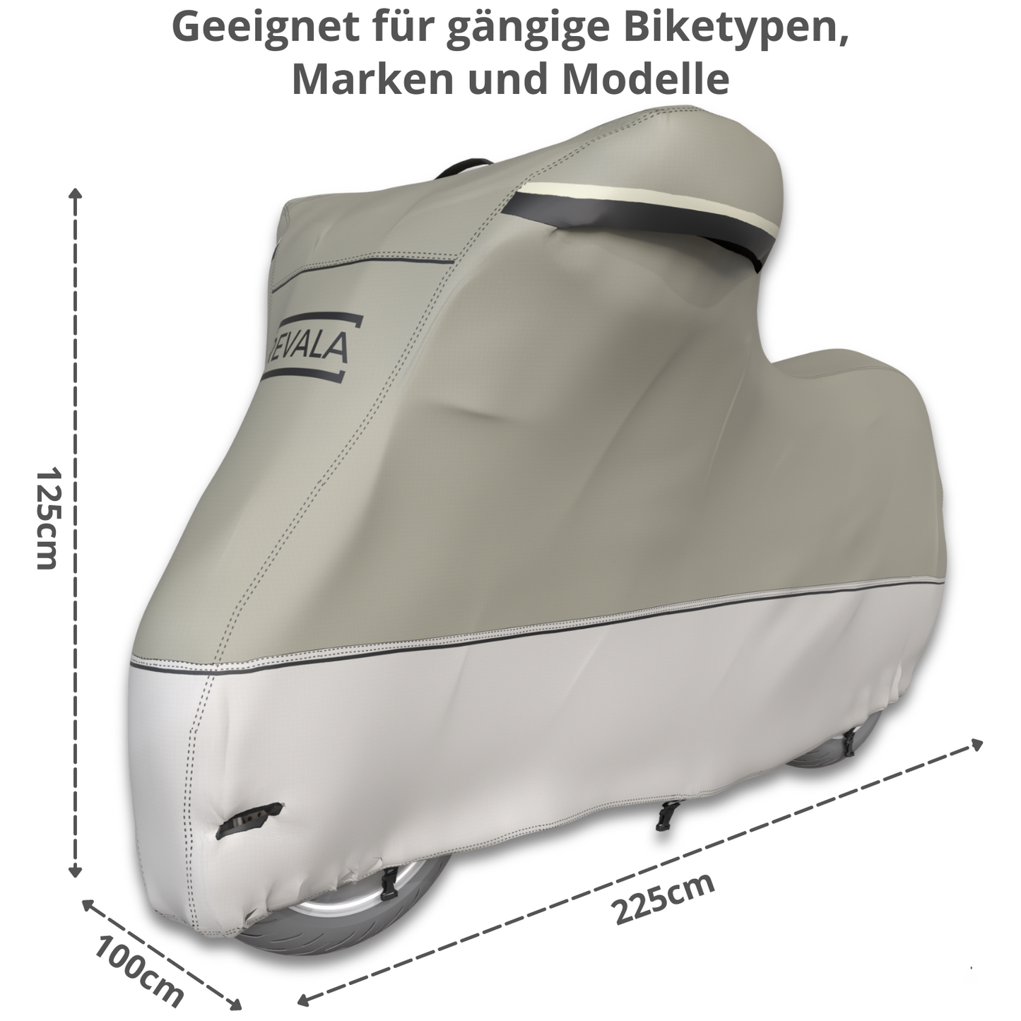 Motorrad Abdeckplane